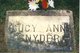  Lucy <I>Fogel</I> Snyder