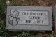  Christopher L Carver
