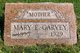  Mary E <I>Lake</I> Garvey