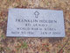  Franklin “Dusty” Holden