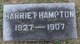  Harriett <I>Cowdery</I> Hampton