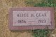  Alice <I>Hart</I> Clar