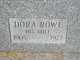  Dora <I>Rowe</I> Fisher