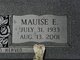  Mauise Elizabeth <I>Wallace</I> Northcutt