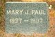  Mary J. Paul
