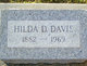 Hilda Dorothea <I>Johnson</I> Davis