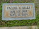  Rachel E. Miles