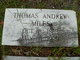  Thomas Andrew Miles