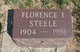  Florence I. <I>Pierce</I> Steele