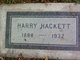  Harry Hackett