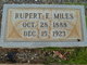  Rupert E. Miles