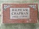  Ralph William “Bill” Chapman