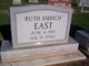  Ruth Mary <I>Emrich</I> East