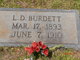  L. D. Burdett