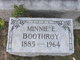  Minnie Elizabeth <I>Boothroy</I> Boothroy