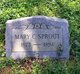  Mary C. Sprout