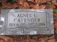  Agnes Louise <I>Ballard</I> Cavender
