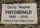  David Wayne Fritzgerald
