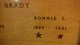  Bonnylyn Lucile “Bonnie” <I>Stout</I> Brady