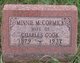  Minnie <I>McCormick</I> Cook
