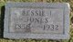  Bessie Jane <I>Harris</I> Jones