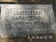  Sarah Ethel <I>Payne</I> Christian