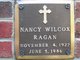  Nancy Jane <I>Wilcox</I> Ragan