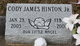  Cody James Hinton Jr.