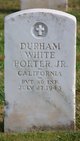  Durham White Porter Jr.