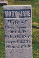 Mary Jane <I>Yoakam</I> Spooner