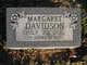  Margaret A. E. “Maggie” <I>Gray</I> Davidson