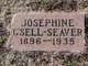  Josephine R <I>G'Sell</I> Seaver