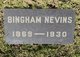  Bingham Stewart Nevins