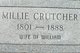  Millie Crutcher