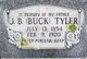 Profile photo:  James Buchanan “Buck” Tyler