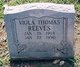  Viola <I>Thomas</I> Reeves