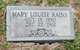  Mary Louise Rains