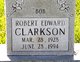  Robert Edward “Bob” Clarkson