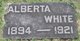  Alberta <I>Ledford</I> White