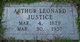  Arthur Leonard Justice