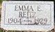  Emma E. Reitz