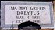  Ima May <I>Griffin</I> Dreyfus