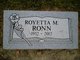 Profile photo:  Royetta M. Ronn