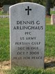 PFC Dennis Gerard Arlinghaus