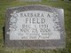 Barbara A Field