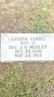  Louisa <I>Perry</I> Motley
