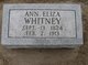  Anna Eliza <I>Miller</I> Whitney
