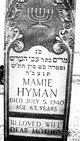  Mamie <I>Levy</I> Hyman