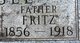  Friedrich August Wilhelm “Fritz” Pagel