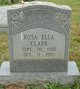  Rosa Ella <I>Patsel</I> Clark
